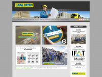 haba-beton.com Webseite Vorschau
