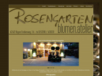 rosengarten.co.at Webseite Vorschau
