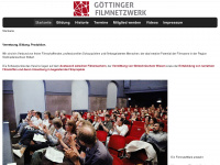 goettinger-filmnetzwerk.de Webseite Vorschau