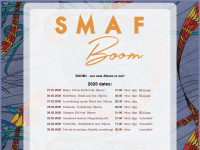 smafmusic.com Webseite Vorschau