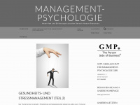 managementpsychologie.wordpress.com Webseite Vorschau