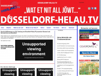 duesseldorf-helau.tv Webseite Vorschau