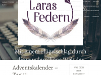 larasfedern.wordpress.com Webseite Vorschau