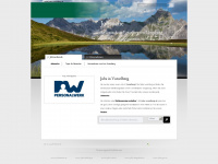 jobs-vorarlberg.at Webseite Vorschau