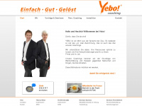 yebo-coaching.de Webseite Vorschau