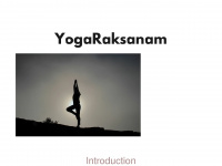 yogaraksanam.com Webseite Vorschau