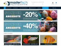 masterfisch.de Webseite Vorschau