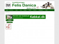 felisdanica.dk Webseite Vorschau