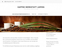 kaffeewerkstatt-leipzig.de Webseite Vorschau