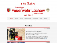 ffluechow.de Webseite Vorschau