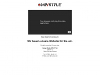 mp-style.net Webseite Vorschau