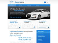 exportauto-schweiz.ch Webseite Vorschau