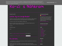 kazisnaehkram.blogspot.com Webseite Vorschau