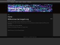 langohr.org Webseite Vorschau