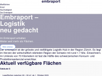 embraport.ch Webseite Vorschau