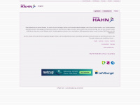 ralph-hahn.net Webseite Vorschau
