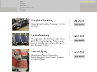 ostsee-autopflege.net Webseite Vorschau