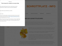 schrottplatz-info.de Webseite Vorschau