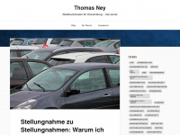 thomas-ney.net Webseite Vorschau