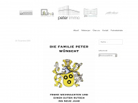 peter-architektur.ch Webseite Vorschau