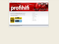 profihifi.jimdo.com Webseite Vorschau