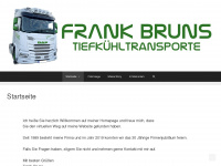 frankbruns.com Webseite Vorschau