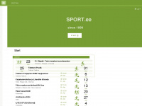 osport.ee Webseite Vorschau