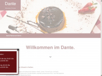dante-restaurant-berlin.de Webseite Vorschau