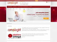 amslight.pl Webseite Vorschau