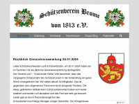 schuetzenverein-brome.de Webseite Vorschau
