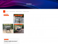alumbro.fr Webseite Vorschau