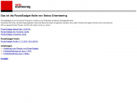 routegadget.ch Webseite Vorschau