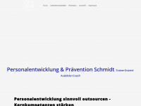 personalentwicklung-schmidt.de Webseite Vorschau