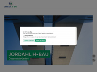 jordahl-hbau.at Webseite Vorschau