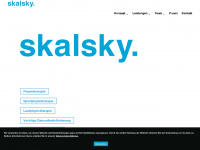 physio-skalsky.at Webseite Vorschau