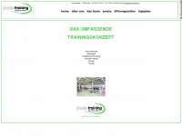 physio-training.ch Webseite Vorschau