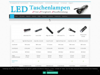 led-taschenlampen-test.net Webseite Vorschau