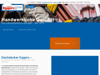 dachdecker-eggers.de Webseite Vorschau
