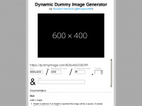 dummyimage.com Webseite Vorschau