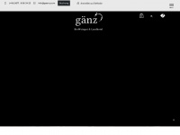 gaenz.com Webseite Vorschau