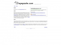 eyepaste.com Webseite Vorschau