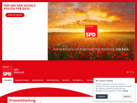 spd-buerstadt.de Webseite Vorschau