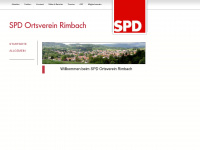 spd-rimbach.de Webseite Vorschau