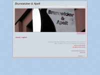 brunswicker-apelt.de Webseite Vorschau