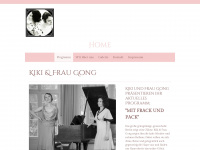 kiki-und-frau-gong.de Webseite Vorschau