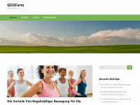 geofarm.ch Webseite Vorschau