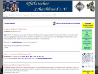 pfaelzischer-schachbund.de Webseite Vorschau