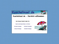 kuschelinsel.de Webseite Vorschau