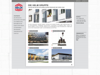 helm-holding.de Webseite Vorschau