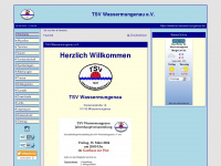 tsv-wassermungenau.de Webseite Vorschau